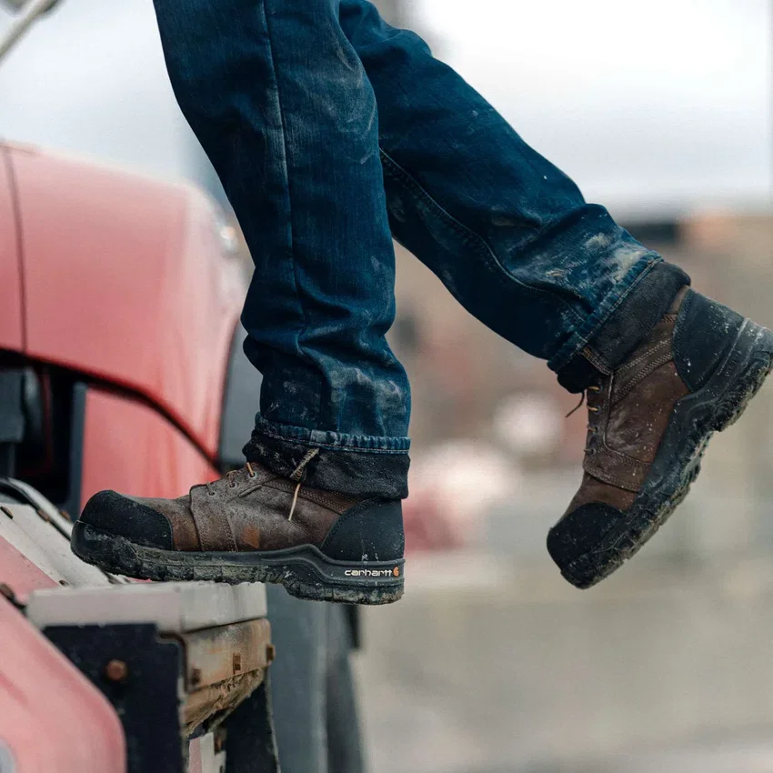 Bota de trabajo Rugged Flex® impermeable y aislante, con puntera compuesta de 8"