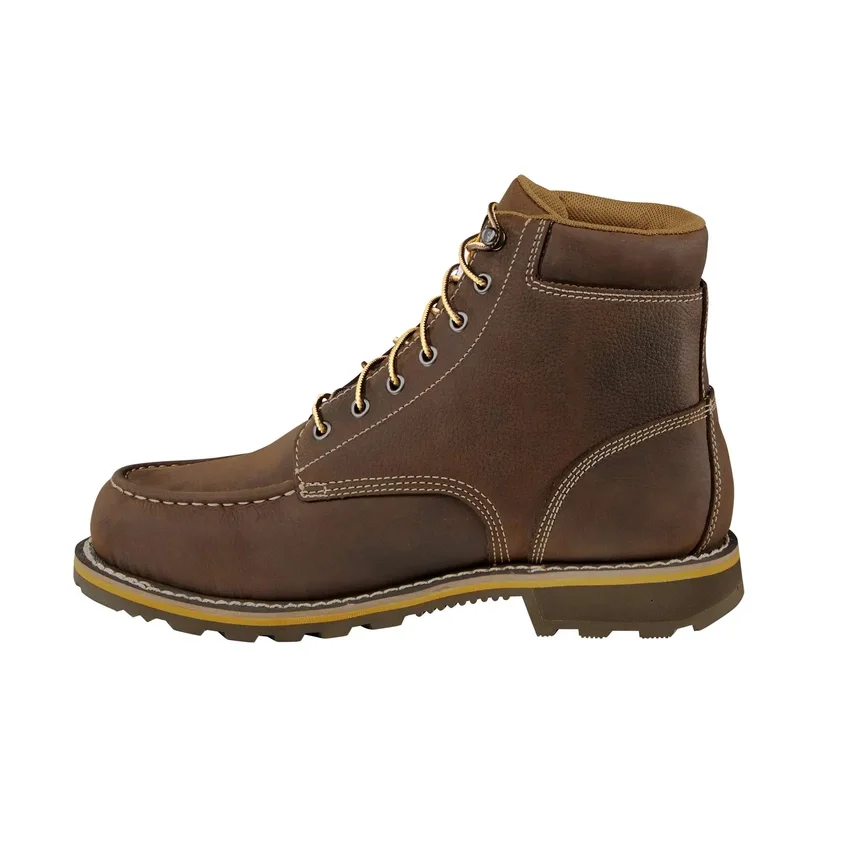Bota de trabajo tradicional con puntera mocasin, impermeable, de 6"
