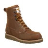 Bota impermeable de 8" con puntera moc y cuña