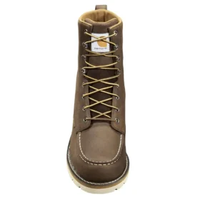 Bota impermeable de 8″ con puntera moc y cuña