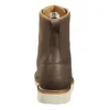 Bota impermeable de 8" con puntera moc y cuña