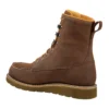 Bota impermeable de 8" con puntera moc y cuña