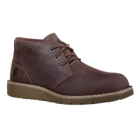 Botas chukka de cuña y puntera lisa