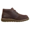 Botas chukka de cuña y puntera lisa