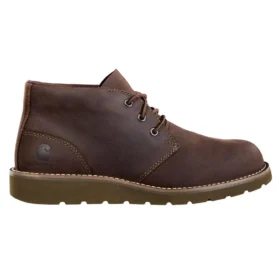 Botas chukka de cuña y puntera lisa