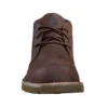 Botas chukka de cuña y puntera lisa