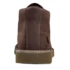 Botas chukka de cuña y puntera lisa