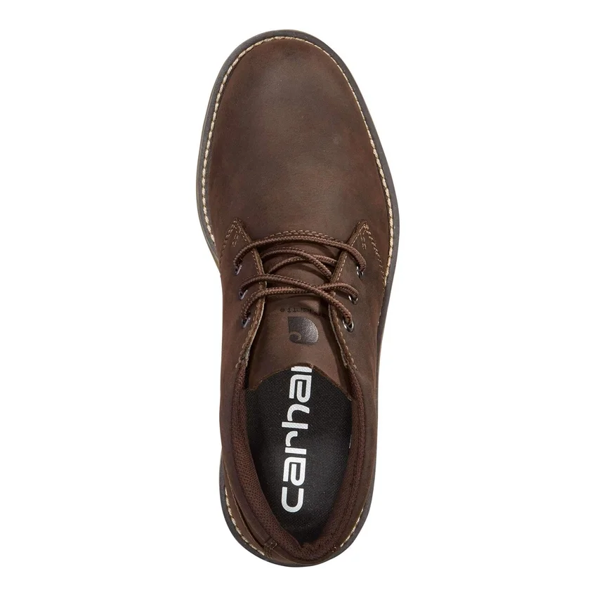 Botas chukka de cuña y puntera lisa