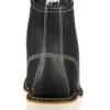 Botas de cuña con puntera moc para mujer, impermeables, de 6"