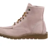 Botas de cuña con puntera mocasin de 6" para mujer