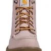 Botas de cuña con puntera mocasin de 6" para mujer