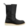 Botas de cuña impermeables de 10" con puntera blanda para mujer