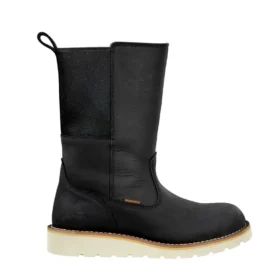 Botas de cuña impermeables de 10" con puntera blanda para mujer