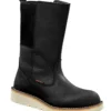 Botas de cuña impermeables de 10" con puntera blanda para mujer