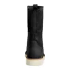 Botas de cuña impermeables de 10" con puntera blanda para mujer