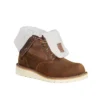 Botas de invierno impermeables y aislantes con cuña abatible de 8" para mujer
