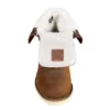 Botas de invierno impermeables y aislantes con cuña abatible de 8" para mujer