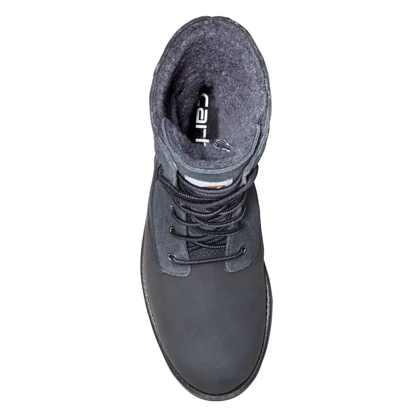 Botas de invierno impermeables y aislantes con cuña abatible de 8" para mujer