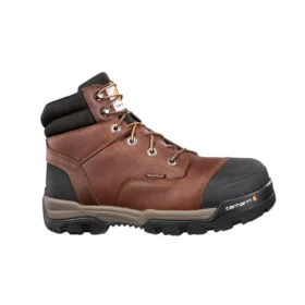 Botas de trabajo Ground Force impermeables de 6″ con puntera compuesta