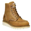 Botas de cuña con puntera moc para mujer, impermeables, de 6"