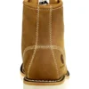 Botas de cuña con puntera moc para mujer, impermeables, de 6"
