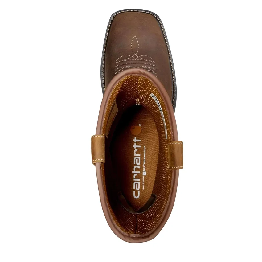 Botas Montana de 11" con puntera cuadrada de acero, resistentes al agua