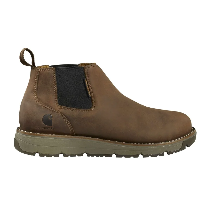 Botas Romeo con cuña de 4" y puntera blanda, resistentes al agua, de Millbrook