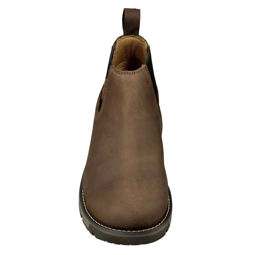 Botas Romeo con puntera de acero y cuña, resistentes al agua, de Millbrook