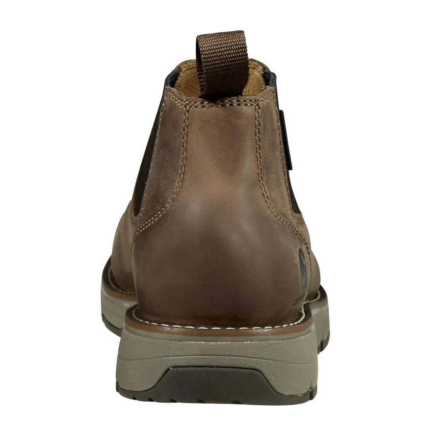 Botas Romeo con puntera de acero y cuña, resistentes al agua, de Millbrook