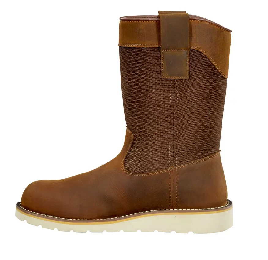 Botas Wellington con cuña de 10" y puntera blanda, impermeables