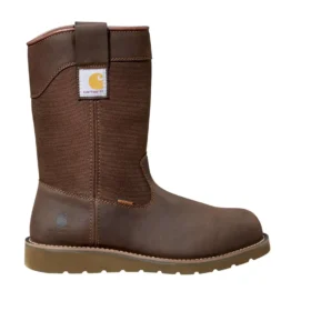 Botas Wellington con cuña, puntera de acero e impermeables de 10"