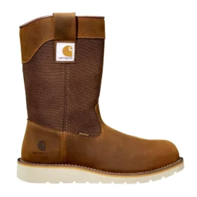 Botas Wellington con cuña, puntera de acero e impermeables de 10"