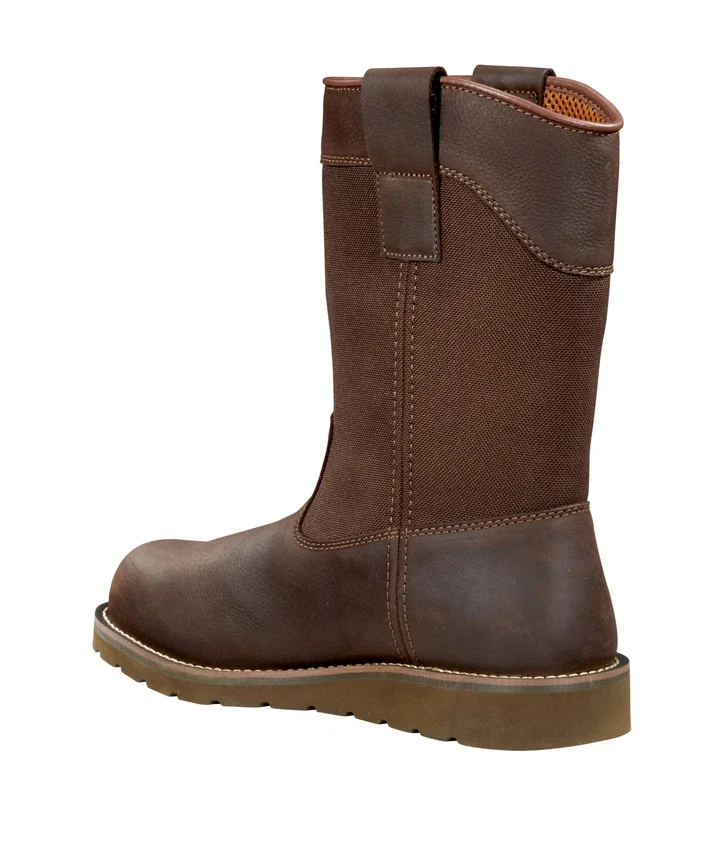 Botas Wellington con cuña, puntera de acero e impermeables de 10"