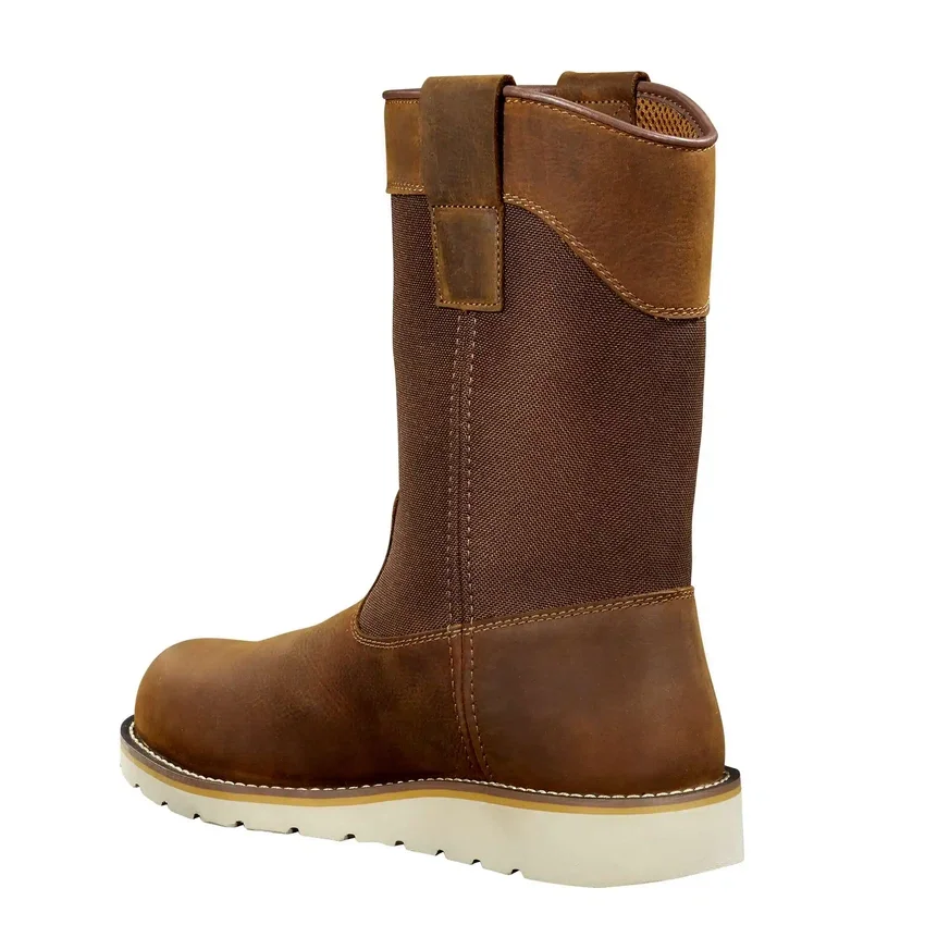 Botas Wellington con cuña de 10" y puntera blanda, impermeables