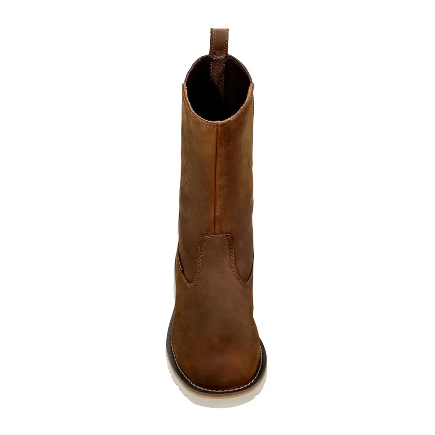 Botas Wellington con cuña, puntera de acero e impermeables de 10" para mujer