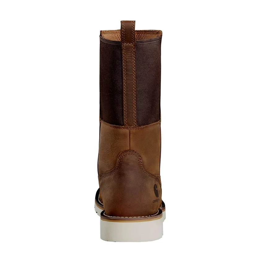 Botas Wellington con cuña, puntera de acero e impermeables de 10" para mujer