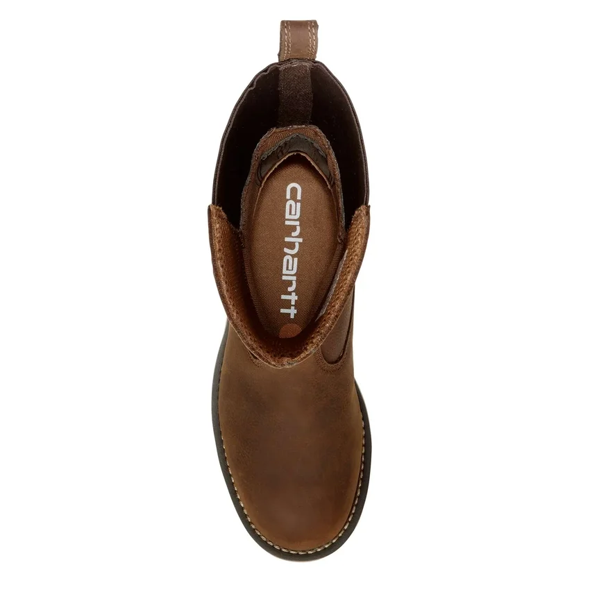 Botas Wellington con cuña, puntera de acero e impermeables de 10" para mujer