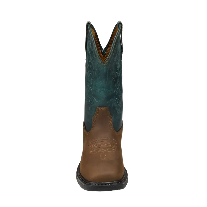 Botas Wellington impermeables de puntera cuadrada Montana 11" para mujer