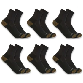 Calcetines cortos de grosor medio, paquete de 6