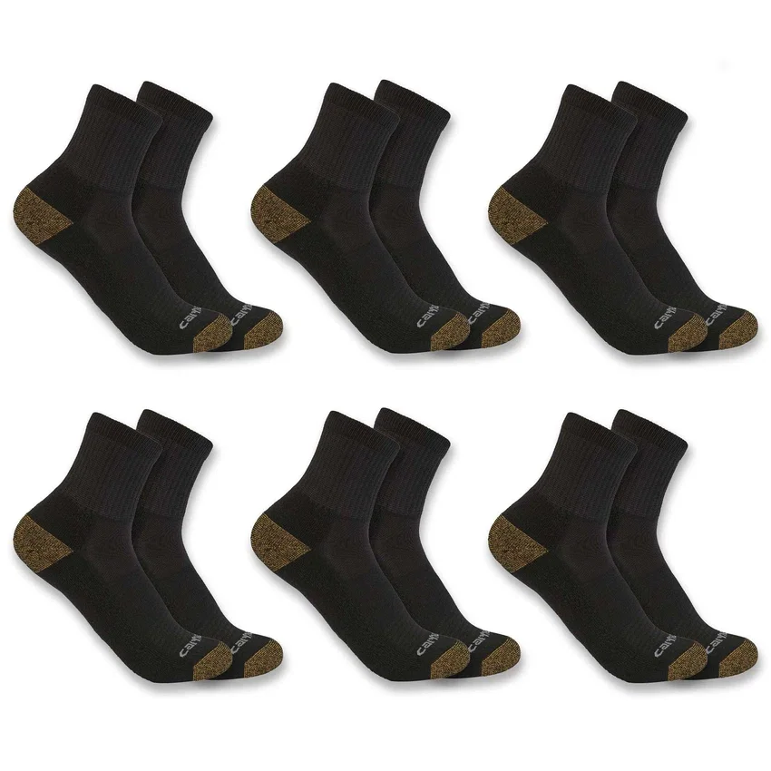 Calcetines cortos de grosor medio, paquete de 6
