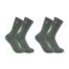Calcetines de media caña Force, peso medio, paquete de 2