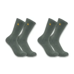 Calcetines de media caña Force, peso medio, paquete de 2