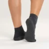 Calcetines de media caña para mujer Carhartt Force® Grid, de mezcla de lana merina de peso medio
