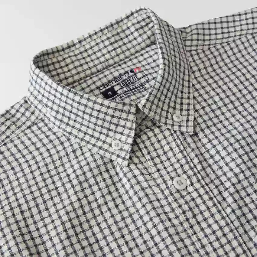 Camisa a cuadros de manguitos largos «Fr Force Sun Defender™» para hombre - Camisas con protección solar