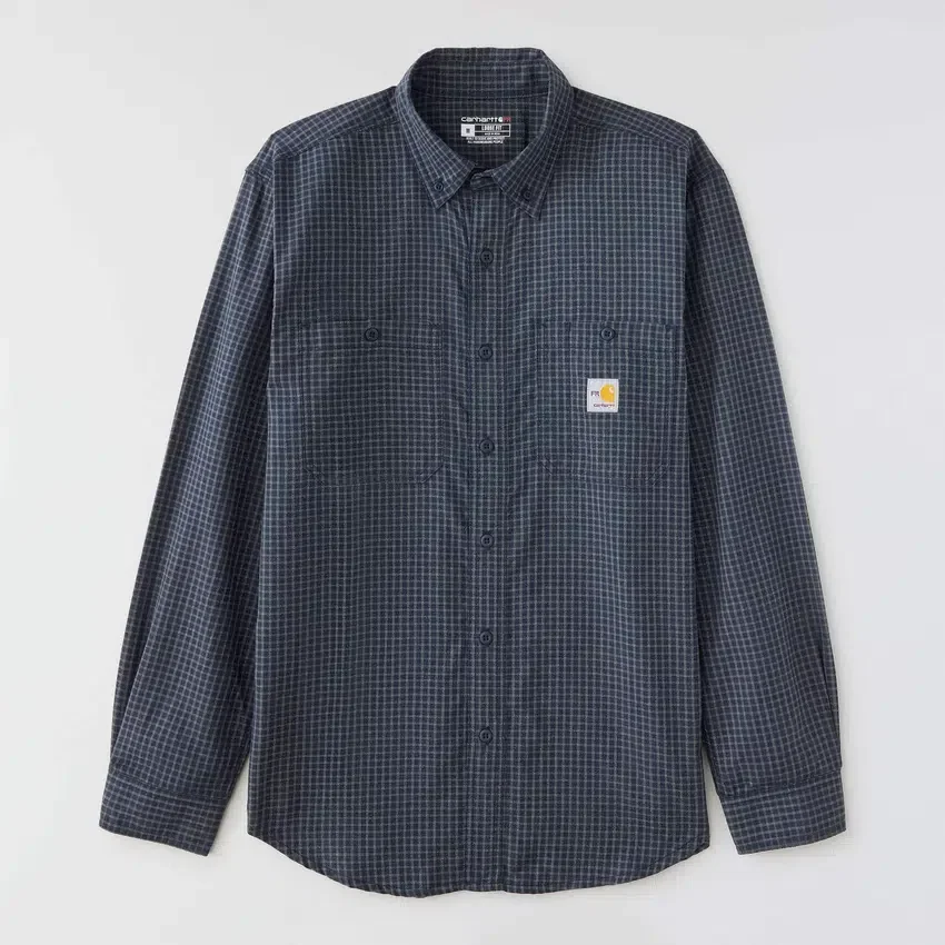 Camisa a cuadros de manguitos largos «Fr Force Sun Defender™» para hombre - Camisas con protección solar