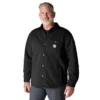 Camisa-chaqueta acolchada de corte holgado y tejido grueso con cierre de botones Rain Defender®