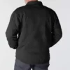 Camisa-chaqueta acolchada de corte holgado y tejido grueso con cierre de botones Rain Defender®