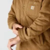 Camisa-chaqueta acolchada de corte holgado y tejido grueso con cierre de botones Rain Defender®