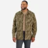 Camisa-chaqueta de camuflaje de lona con corte holgado Rugged Flex® y forro polar