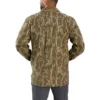 Camisa-chaqueta de camuflaje de lona con corte holgado Rugged Flex® y forro polar